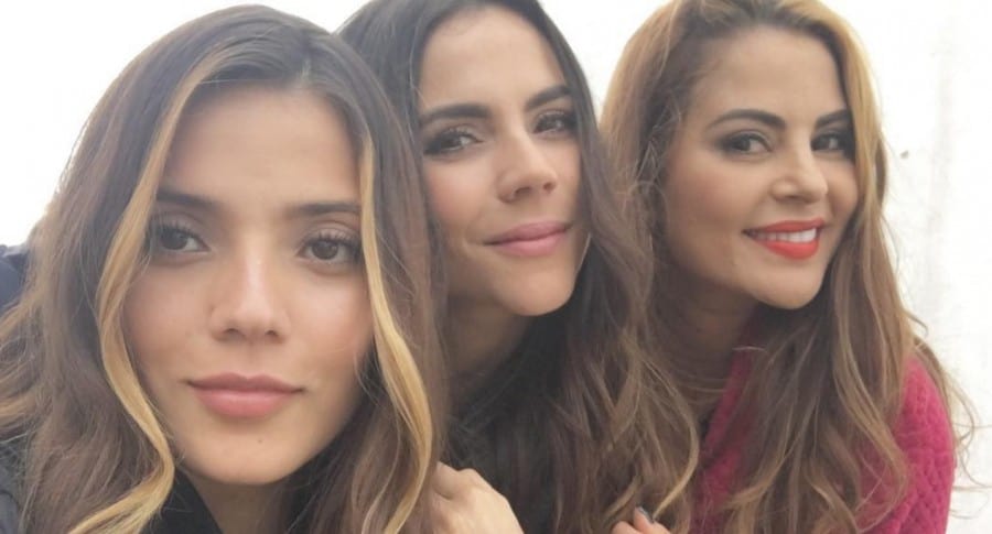 Jennifer Arenas, Carolina Gaitán y Estefanía Gómez, actrices.
