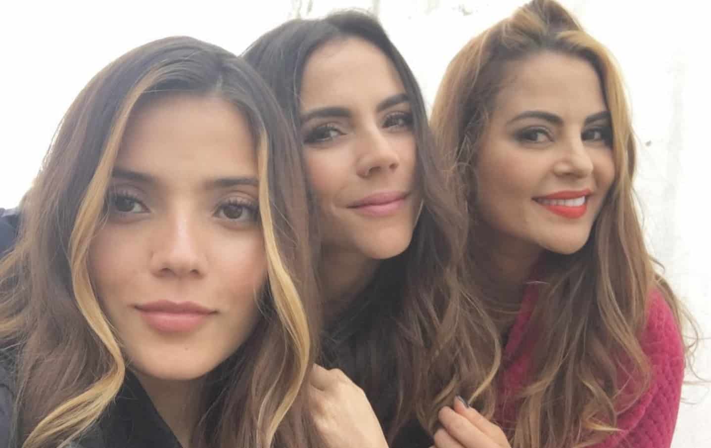 Jennifer Arenas, Carolina Gaitán y Estefanía Gómez, actrices.