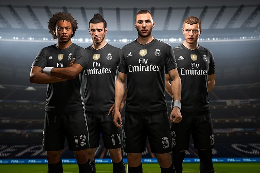 Cuarto uniforme Real Madrid FIFA 18
