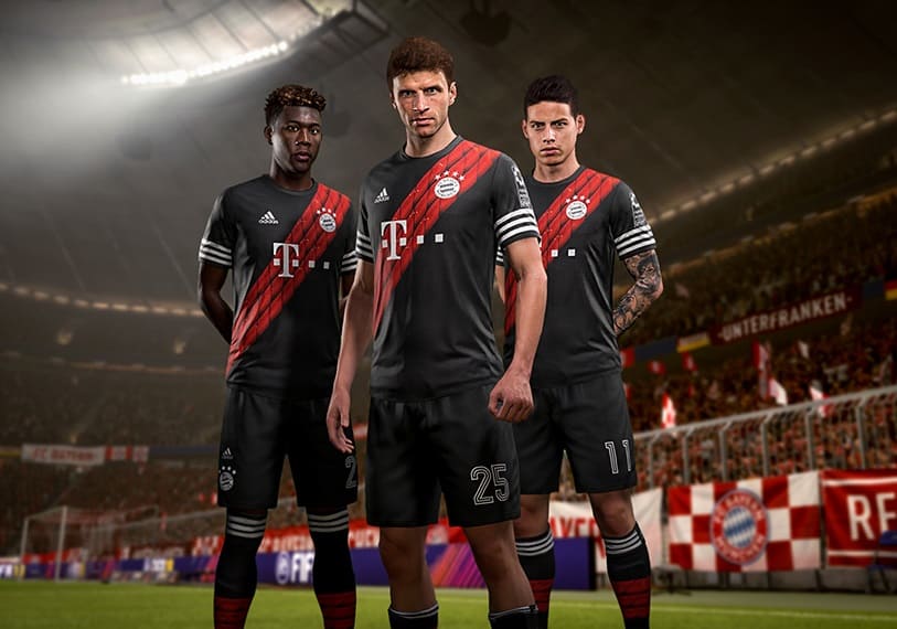 Cuarto uniforme Bayern Múnich FIFA 18