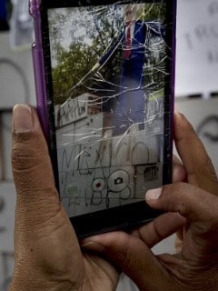 Pantalla rota