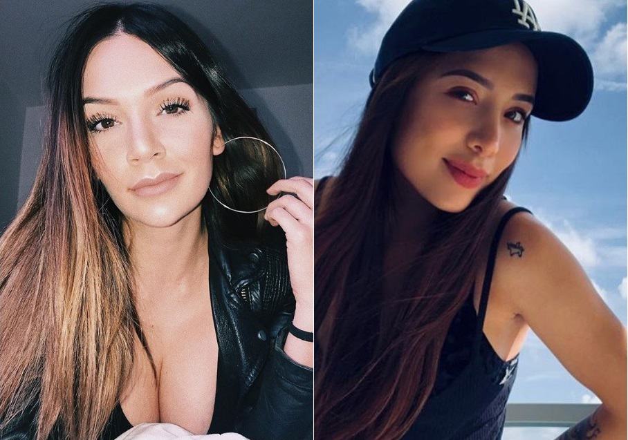 Lina Tejeiro, actriz, y Luisa Fernanda W, 'youtuber'.