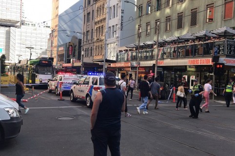 Un detenido tras el atropello de 12 personas en Melbourne