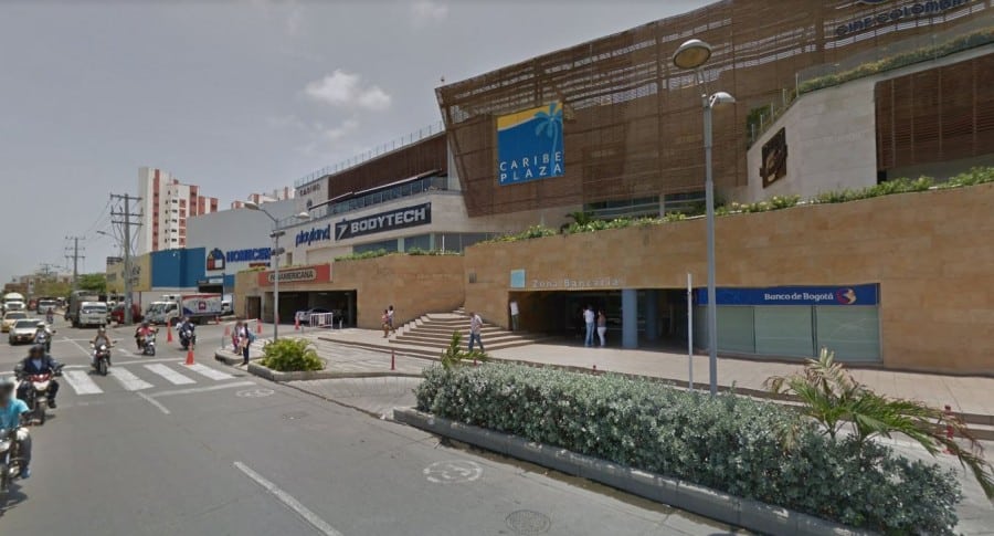 Centro comercial Caribe Plaza, en Cartagena