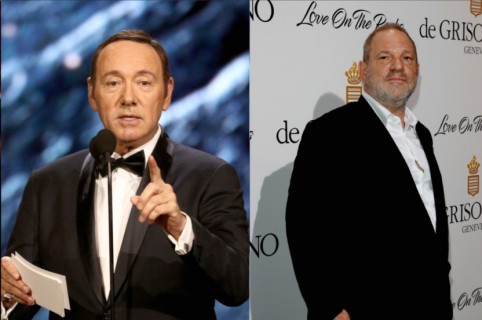 Andy Dick, Kevin Spacey y Harvey Weinstein