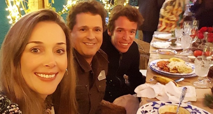 Claudia Elena Vásquez, Carlos Vives y Rigoberto Urán