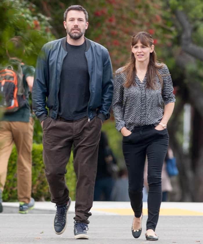 Ben Affleck y Jennifer Garner, actores.