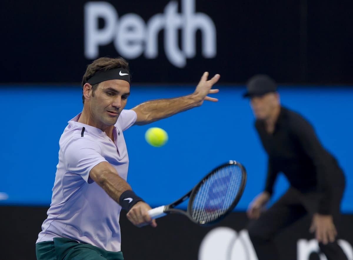 Roger Federer, tenista.
