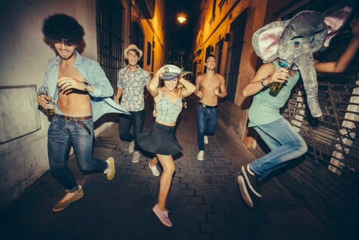 Fiesta. Pulzo.