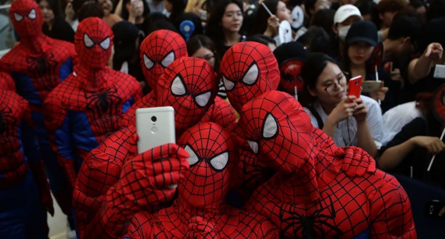 Premier de Spiderman en Corea del Sur
