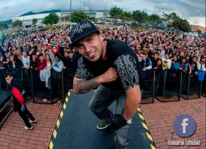 Everzon Hernández Beltrán, rapero conocido como 'Samurai'