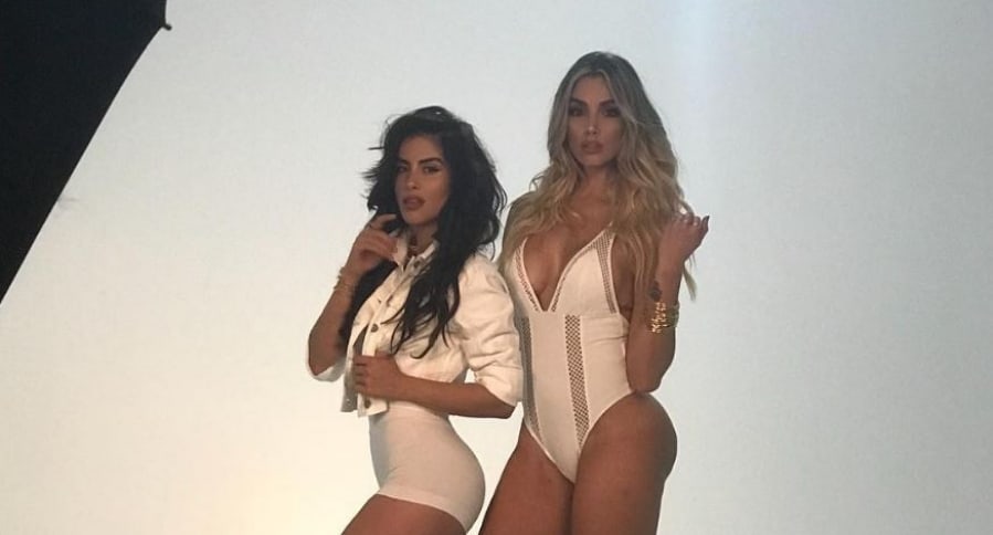 Jessica Cediel y Melina Ramírez