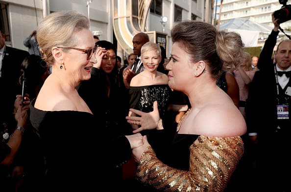 Meryl Streep y Kelly Clarkson