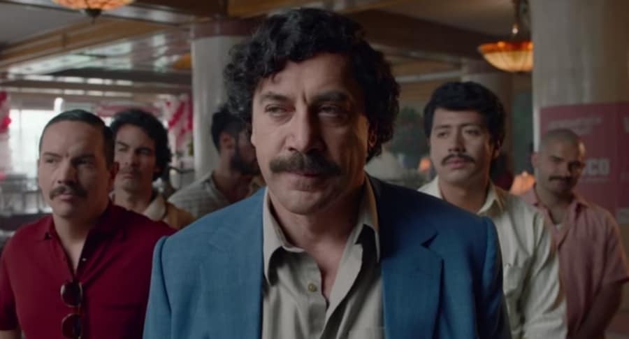 Javier Bardem como Pablo Escobar en 'Loving Pablo'. Pulzo.