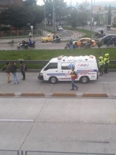 Accidente en el que murió el motociclista