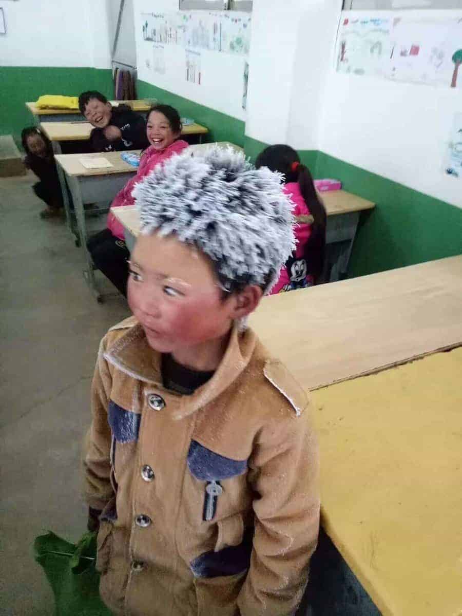 Niño congelado Niño congelado