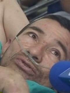Emigdio Bernal Rojas, sobreviviente a caída de puente en vía Villavicencio-Bogotá. Pulzo.