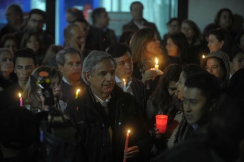 Protesta por inseguridad en sector de Rosales