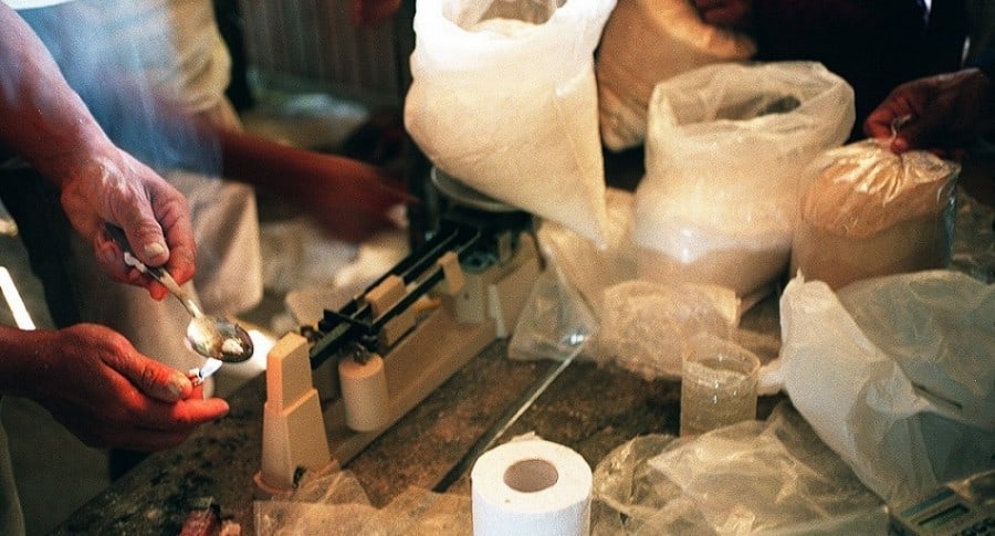 Laboratorio para producir cocaína.