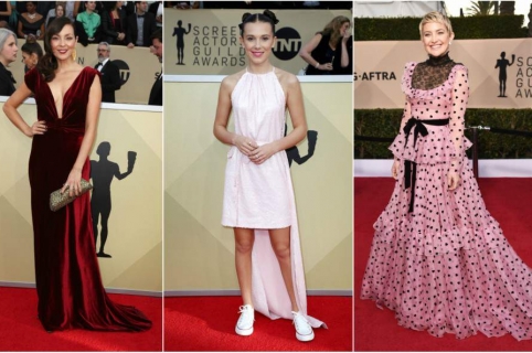 Carolina Gómez, Millie Bobby Brown, Kate Hudson y Dacre Montgomery