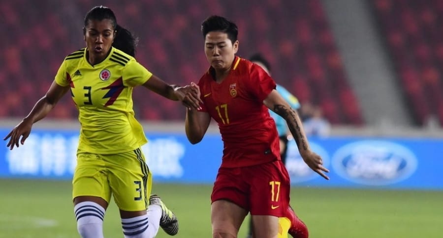 China 2-0 Colombia