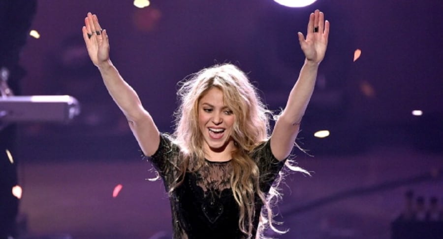 Shakira, cantante.