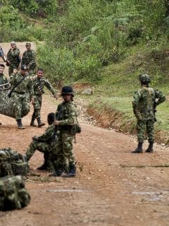 Combates del Ejército