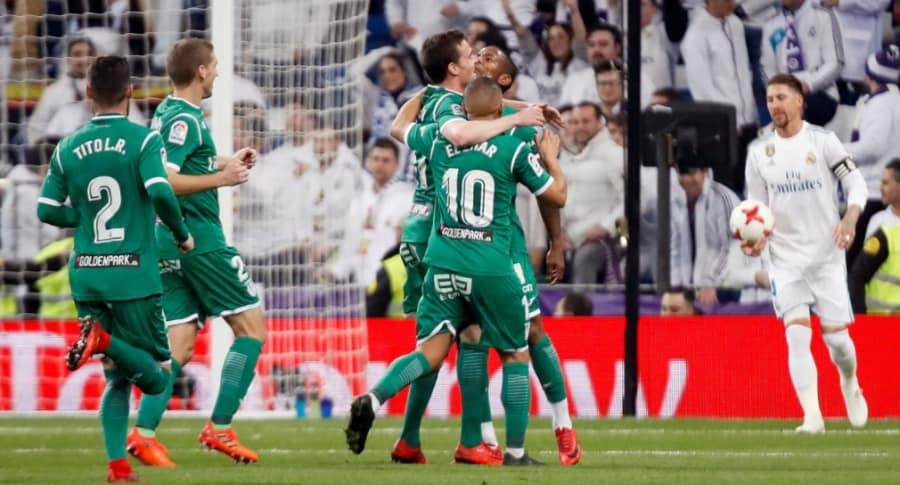 Leganés vence a Real Madrid