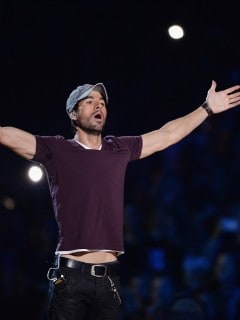 Enrique Iglesias, cantante.