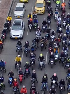 Protesta motociclistas