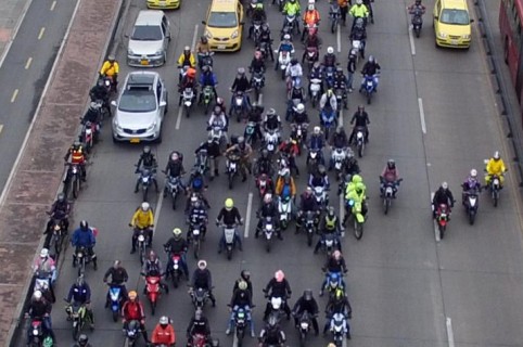 Protesta motociclistas