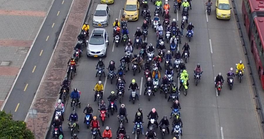 Protesta motociclistas