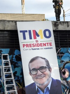Campaña de Rodrigo Londoño, ates conocido como 'Timochenko'