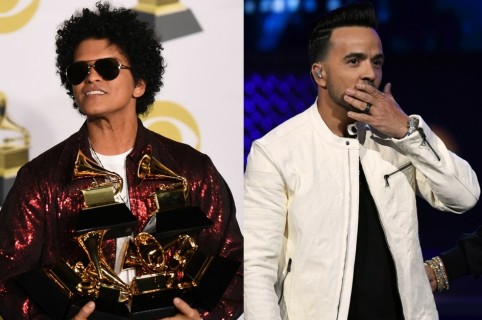 Bruno Mars y Luis Fonsi