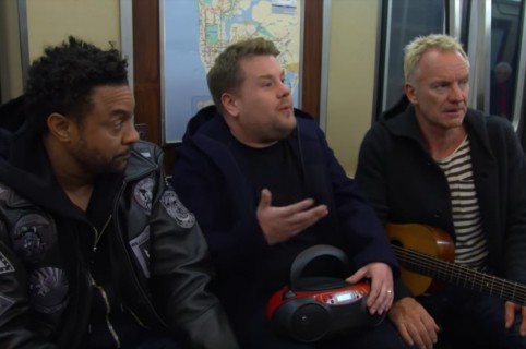 Shaggy, James Corden y Sting. Pulzo.