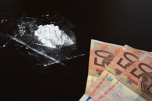 Cocaína y euros