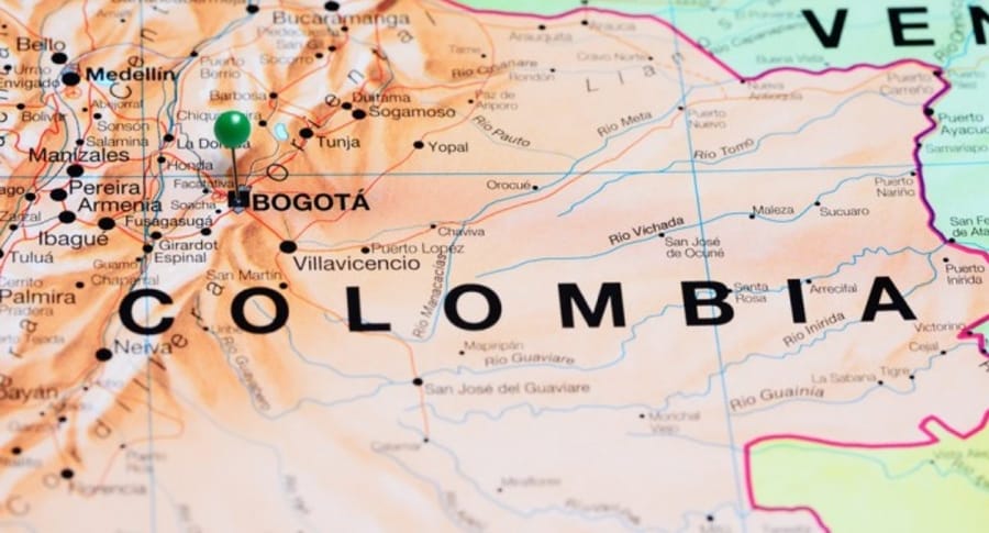 Colombia mapa