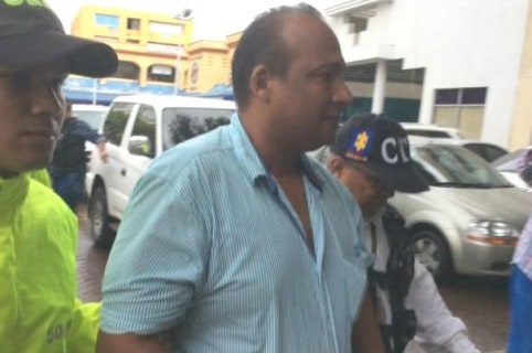 Primera captura de Wilfran Quiroz