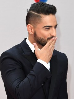 Maluma, cantante, y Natalia Barulích, modelo.
