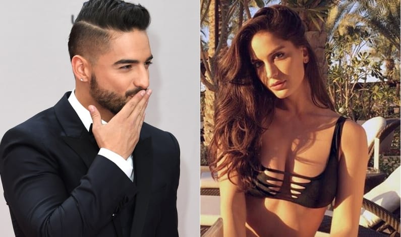 Maluma, cantante, y Natalia Barulích, modelo.