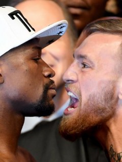 Floyd Mayweather y Conor McGregor