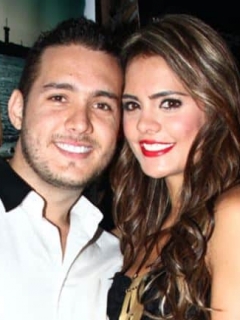 Sebastián Murillo y Vanessa Peláez.