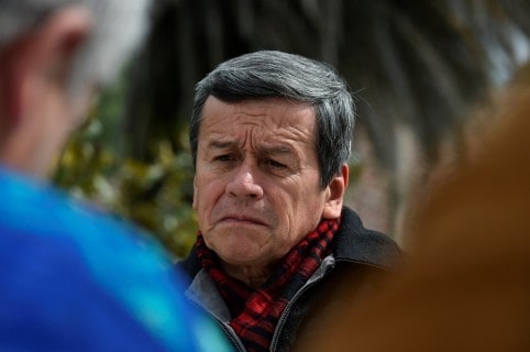 Pablo Beltrán, vocero del Eln en Quito, Ecuador