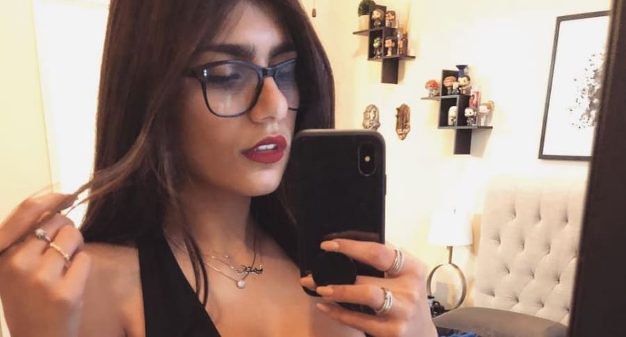 Mia Khalifa, exactriz porno.