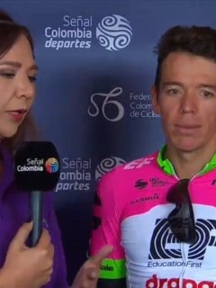 Goga y Rigoberto Urán
