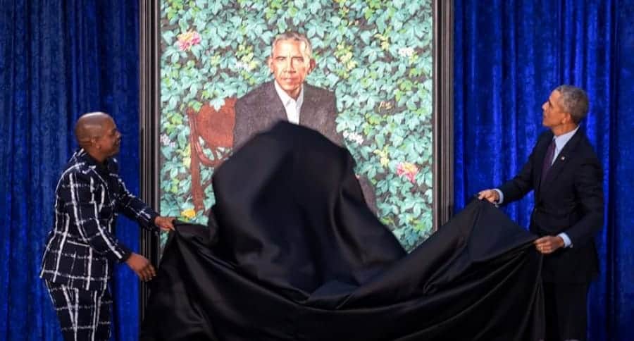 Barack Obama desvela su retrato oficial