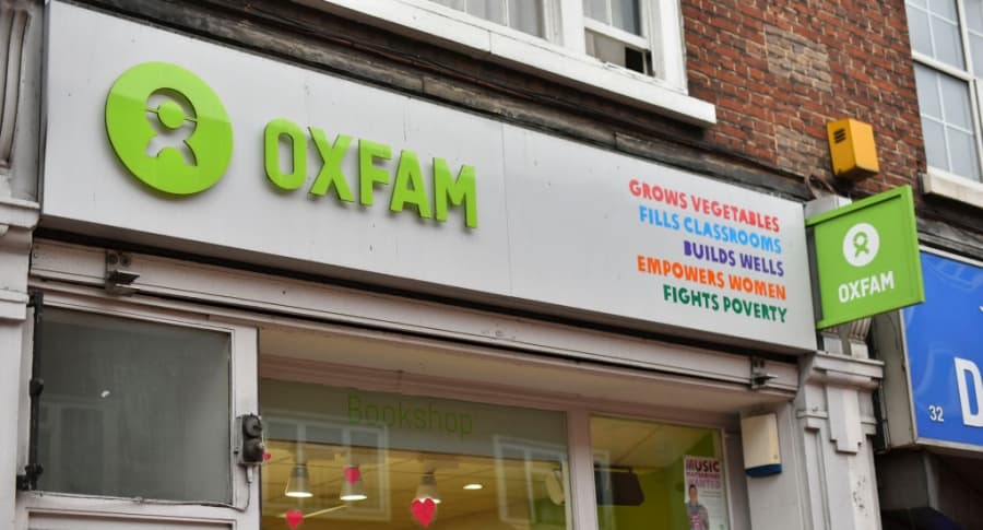 Local de Oxfam en Londres