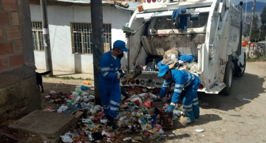 Problema de basuras en Bogotá