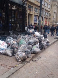 Basura en Bogotá