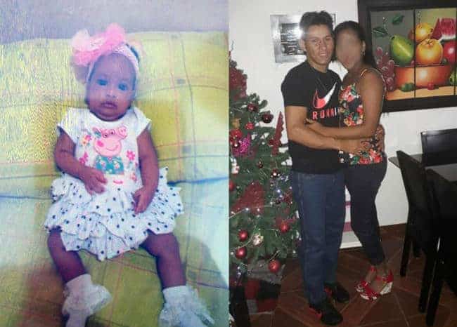 Bebé desaparecida, Alexánder Ospino Castro y la mamá de la niña